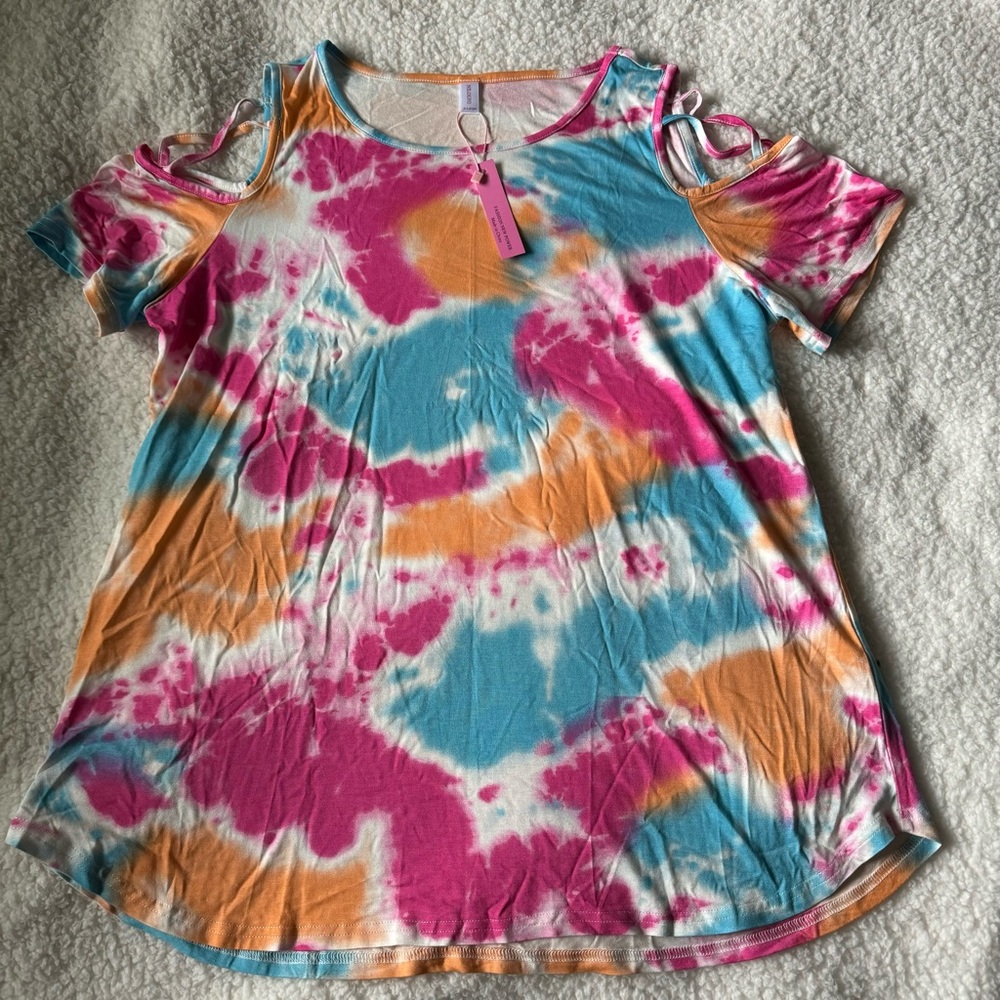 Brand new with tag woman tie dye top